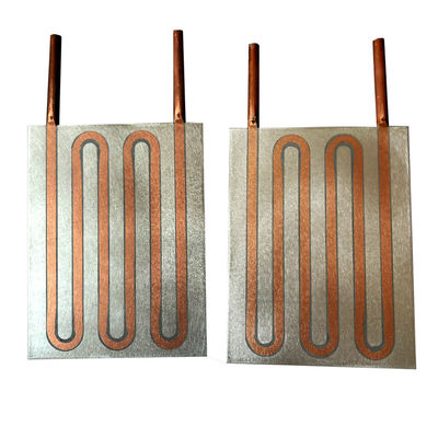 एंटीरस्ट एल्युमीनियम रेडिएटर हीट सिंक कूलिंग प्लेट 152x200x12mm