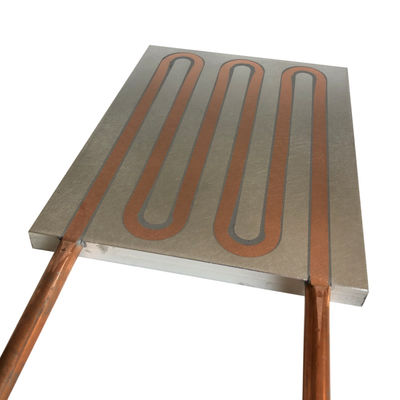एंटीरस्ट एल्युमीनियम रेडिएटर हीट सिंक कूलिंग प्लेट 152x200x12mm
