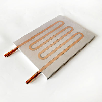 6 लूप्स घटते रेडिएटर हीट सिंक वाटर कूलिंग 180x240x12mm