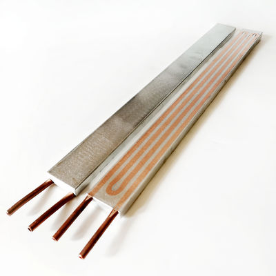 एंबेडेड कूपर ट्यूब के साथ 40x480x12mm रेडिएटर हीट सिंक कोल्ड प्लेट
