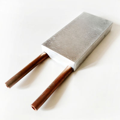 एनोडाइजिंग एलईडी हीट सिंक कोल्ड प्लेट 40x80x12mm एंटी करप्शन