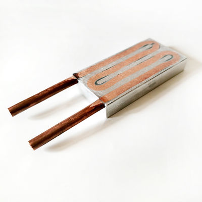 एनोडाइजिंग एलईडी हीट सिंक कोल्ड प्लेट 40x80x12mm एंटी करप्शन