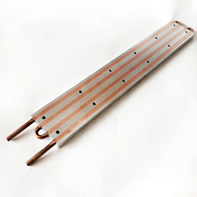 रस्टप्रूफ एनोडाइजिंग रेडिएटर हीट सिंक कोल्ड प्लेट 80x14x480mm