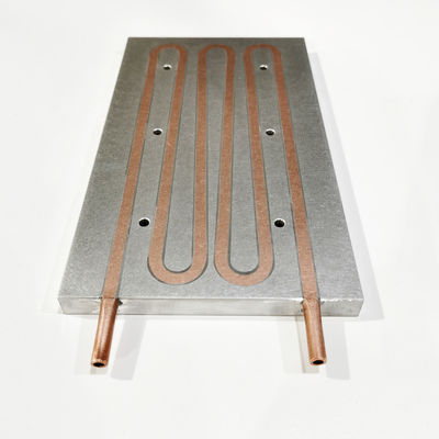 एल्यूमिनियम कूपर ट्यूब रेडिएटर हीट सिंक 120x12x210mm टिकाऊ