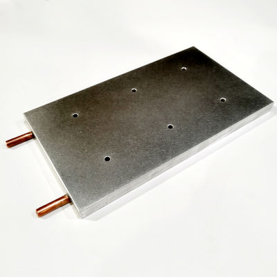 एल्यूमिनियम कूपर ट्यूब रेडिएटर हीट सिंक 120x12x210mm टिकाऊ